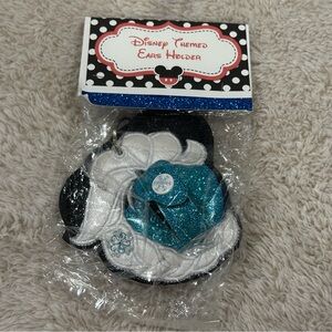 NWT disney frozen elsa minnie ear holder keychain